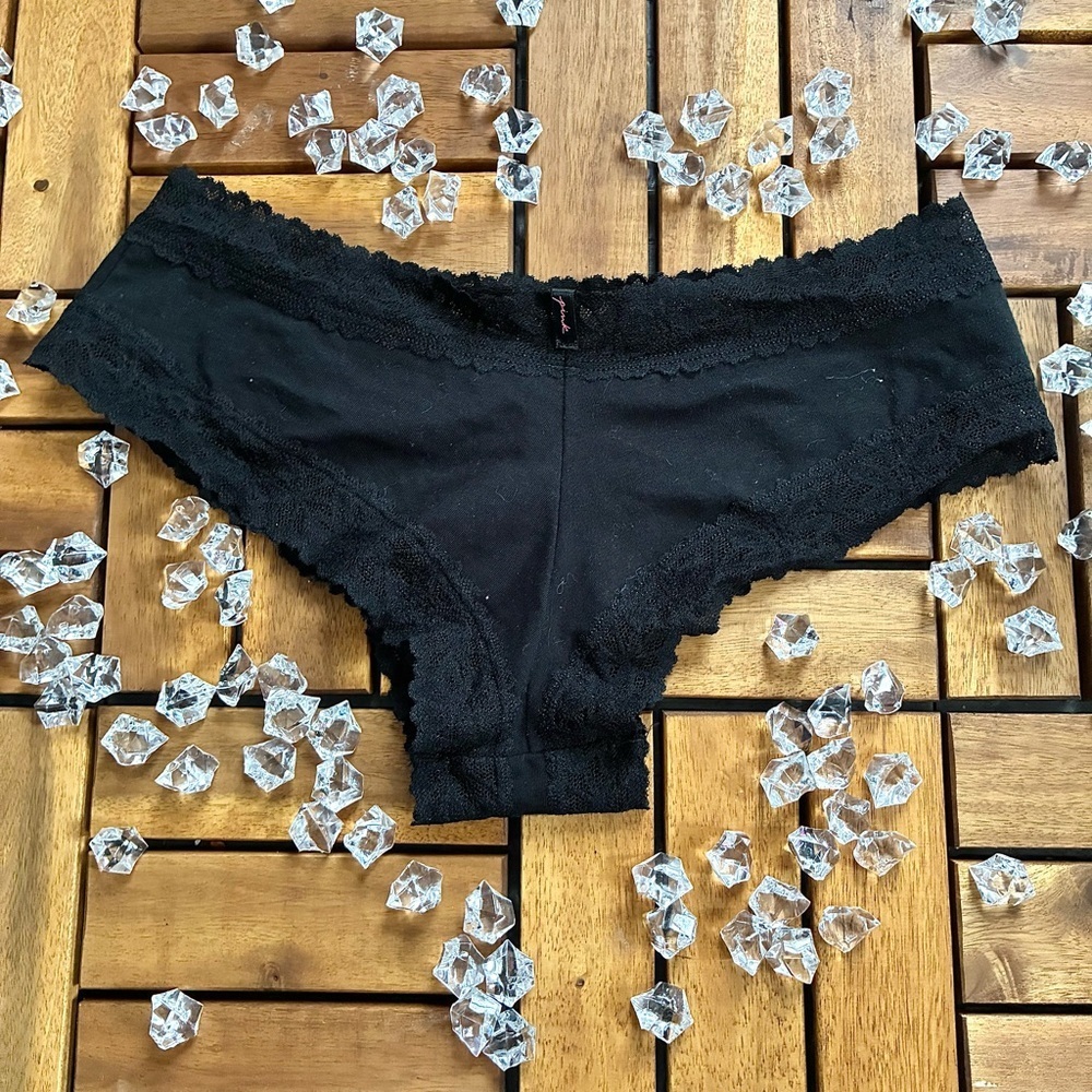 Pink Victoria’s Secret Cotton Cheekster Panty